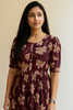 Elegant Floral Gown