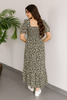Stylish Floral Walk Dress