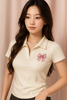 Pink Bow Polo Top
