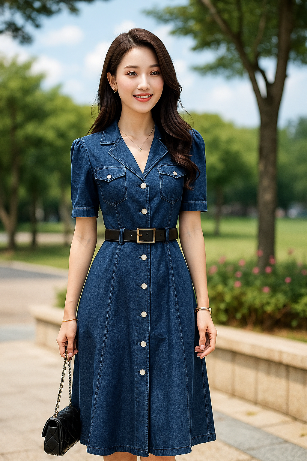 Denim Dress