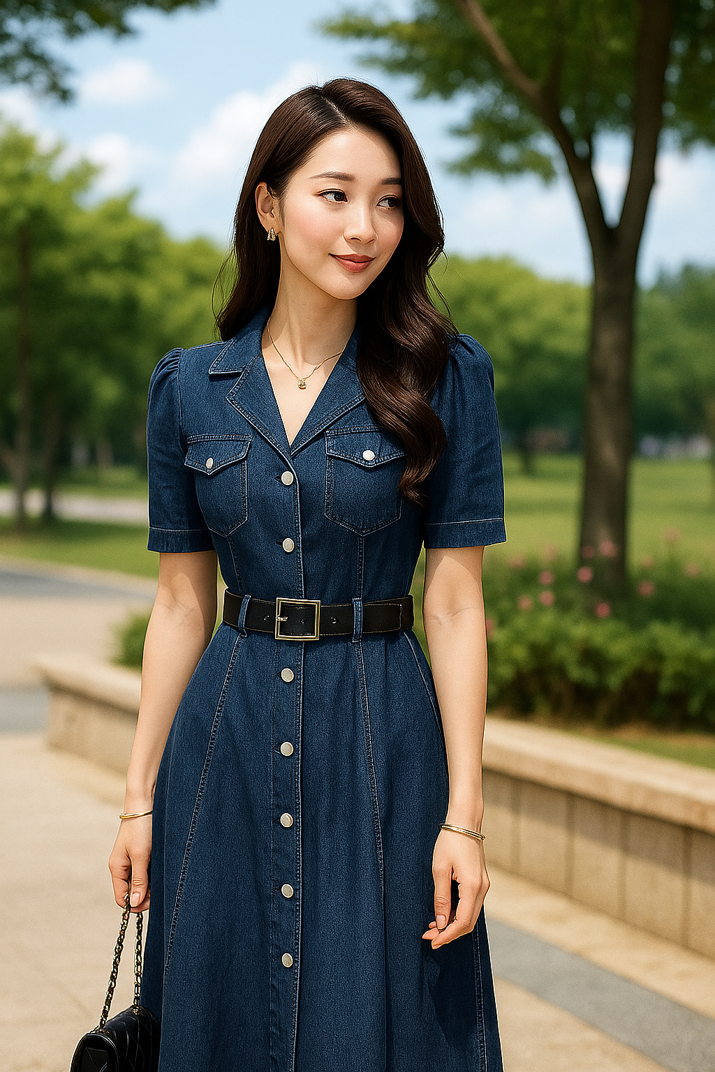 Denim Dress