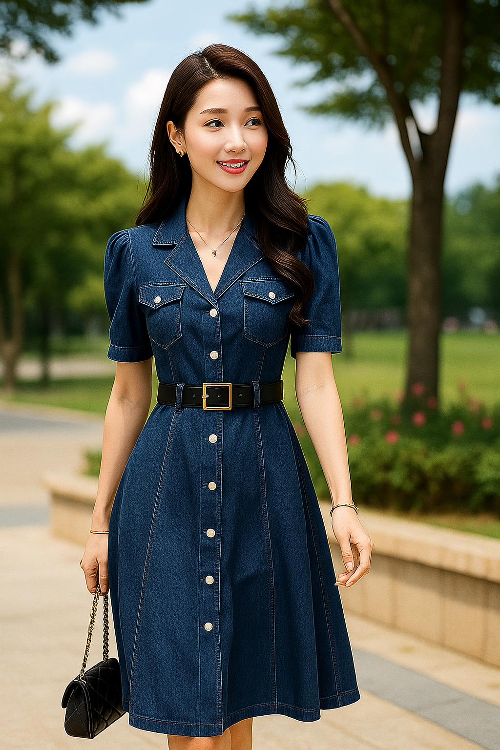 Denim Dress
