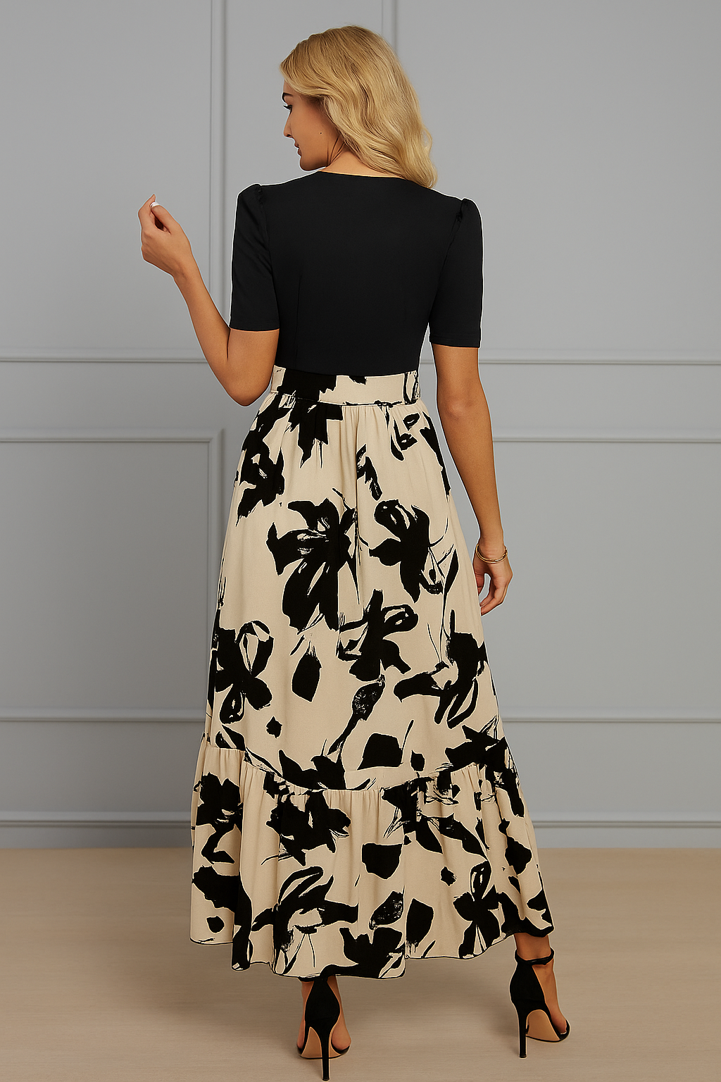 Elegant floral Dress